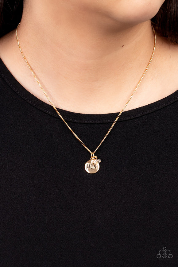 Mom Mode Gold ✧ Necklace Short
