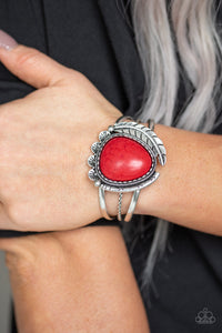 Bracelet Cuff,Red,Natures Bounty Red ✧ Bracelet
