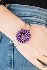 Bracelet Hinged,Purple,Posy Pop Purple ✧ Bracelet