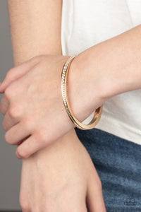 Bracelet Bangle,Gold,Power Move Gold ✧ Bangle Bracelet