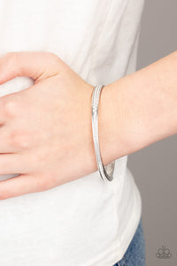 Bracelet Bangle,White,Power Move White ✧ Bangle Bracelet