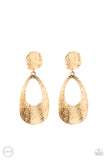 Printed Perfection Gold ✧ Clip-On Earrings Clip-On Earrings