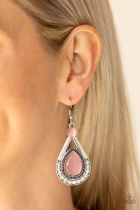Cat's Eye,Earrings Fish Hook,Light Pink,Pink,Pro Glow Pink ✧ Earrings