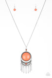 Rural Rustler Orange ✨ Necklace Long