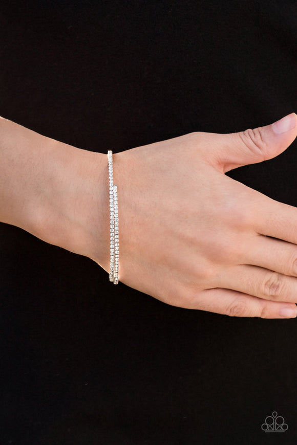 Sleek Sparkle White ✧ Bracelet Bracelet