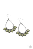 Stone Sky Green ✧ Earrings Earrings
