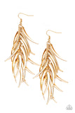 Tasseled Talons Gold ✧ Earrings Earrings