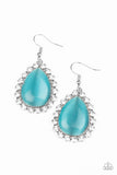 Teardrop Trendsetter Blue ✧ Earrings Earrings