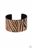 Zebra Zone Red ✧ Cork Bracelet Bracelet