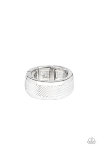 Men's Ring,Silver,In a Scrape Silver ✧ Ring