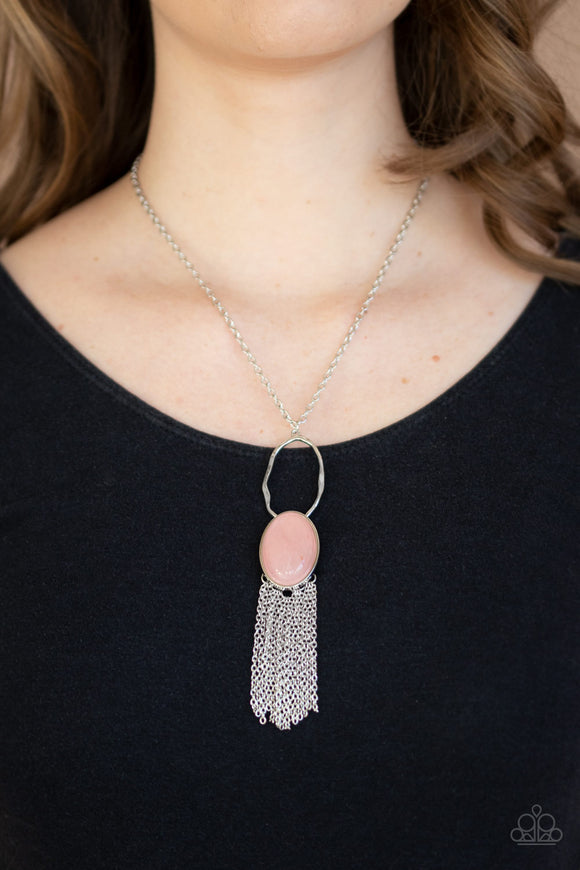 Dewy Desert Pink ✨ Necklace Long