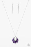 Setting The Fashion Purple ✨ Necklace Long
