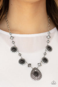 Black,Necklace Short,Mayan Magic Black ✨ Necklace