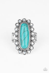 Blue,Ring Wide Back,Turquoise,Mystic Oasis Blue ✧ Ring