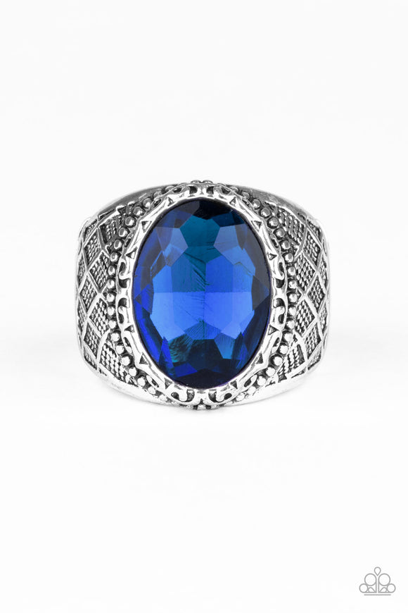 Pro Bowl Blue ✧ Ring Men's Ring