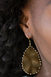 Brass,Earrings Fish Hook,Trail Ware Brass ✧ Earrings