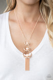 As MOON As I Can Rose Gold ✧ Necklace Long