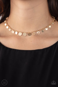 Gold,Necklace Choker,Minimal Magic Gold ✧ Choker Necklace
