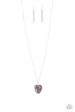 Heart of SPARKLE Purple ✧ Necklace Long