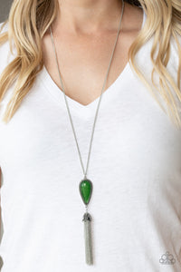 Green,Necklace Long,Zen Generation Green ✧ Necklace