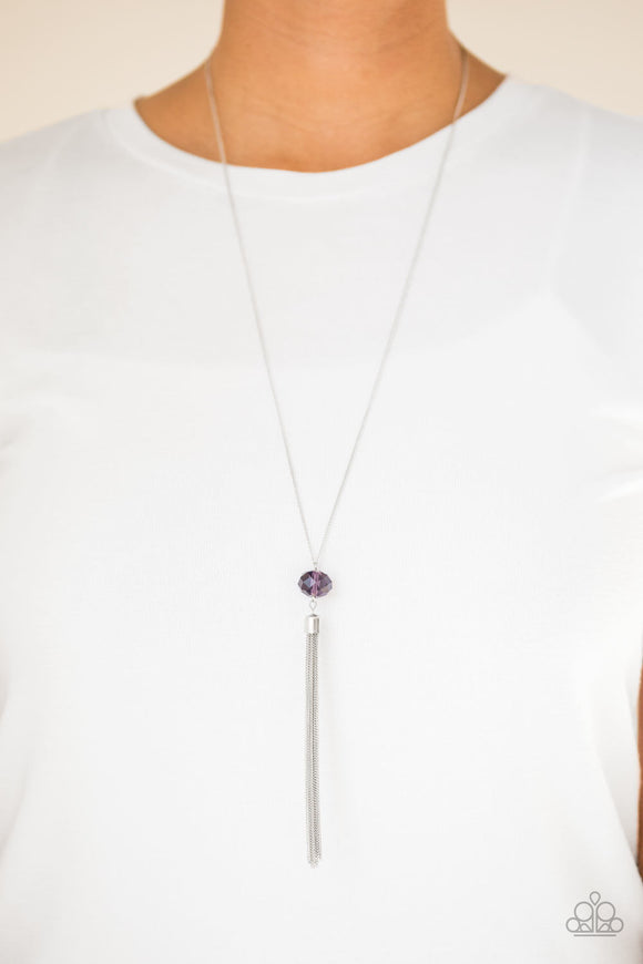 Socialite Of The Season Purple ✨ Necklace Long