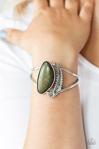 Bracelet Cuff,Green,Out In The Wild Green ✧ Bracelet