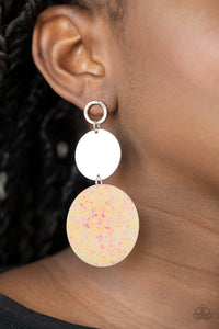Earrings Acrylic,Earrings Post,Multi-Colored,Beach Day Glow Multi ✧ Acrylic Post Earrings