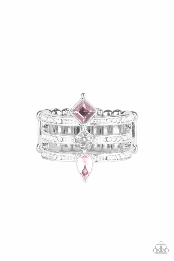 Triple Throne Twinkle Pink ✧ Ring Ring