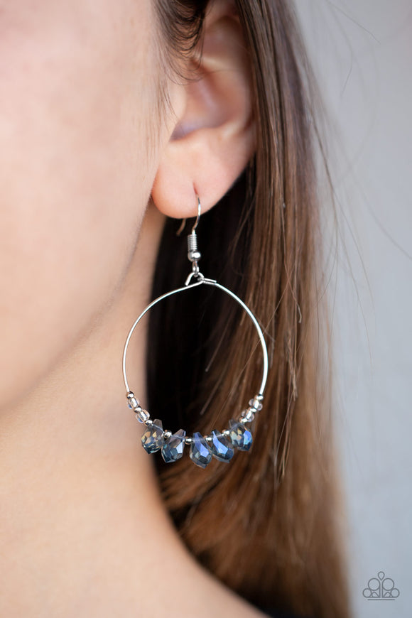 Holographic Hoops Purple ✧ Earrings Earrings