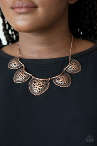 Copper,Necklace Short,Garden Pixie - Copper ✨ Necklace
