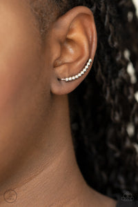 Earrings Ear Crawler,Silver,Climb On Silver ✧ Ear Crawler Post Earrings