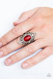 Elegantly Enchanted Red ✧ Ring Ring