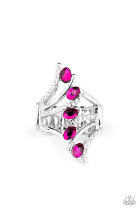 Pink,Ring Wide Back,Majestic Marvel Pink ✧ Ring