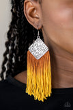 DIP The Scales Yellow ✧ Ombre Fringe Earrings Earrings