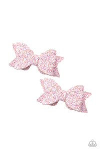 Hair Bow,Pink,Sprinkle On The Sequins  Pink ✧ Hair Bow Clip
