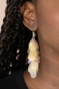 Earrings Fish Hook,Iridescent,Multi-Colored,Stellar In Sequins Multi ✧ Earrings