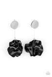 Petal Pathways Black ✧ Post Earrings Post Earrings