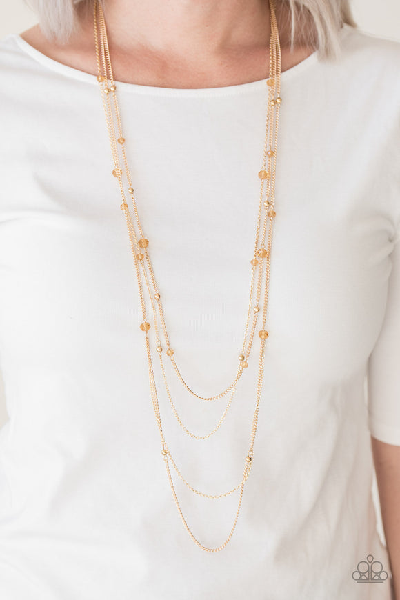 On The Front SHINE Gold ✨ Necklace Long