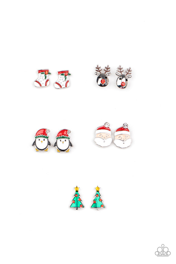Christmas Starlet Shimmer Earrings SS Earring