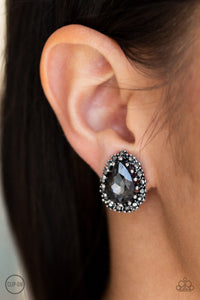 Earrings Clip-On,Hematite,Silver,Quintessentially Queen Silver ✧ Clip-On Earrings