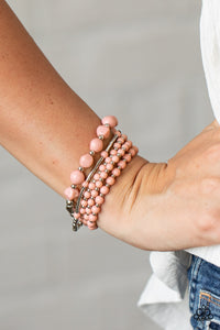 Bracelet Stretchy,Pink,Vibrantly Vintage Pink ✧ Bracelet