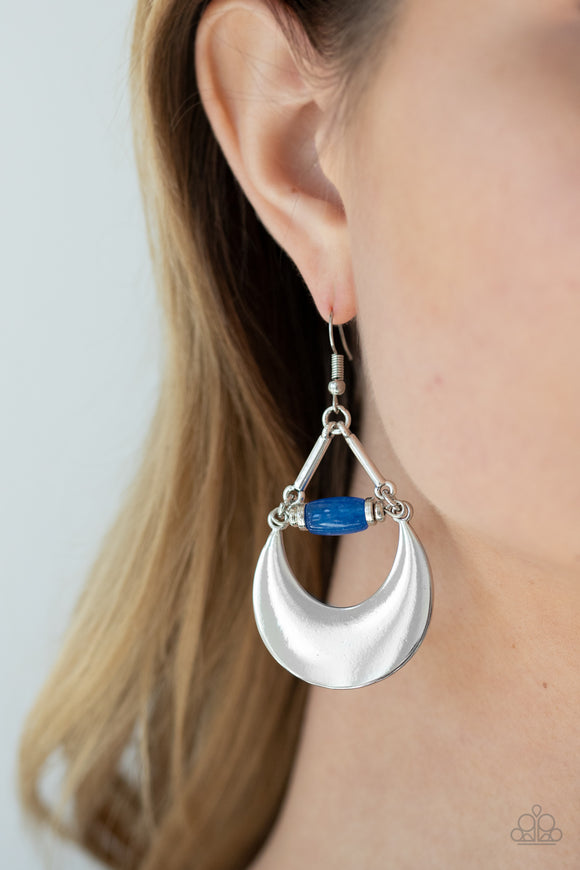 Mystical Moonbeams Blue ✧ Earrings Earrings