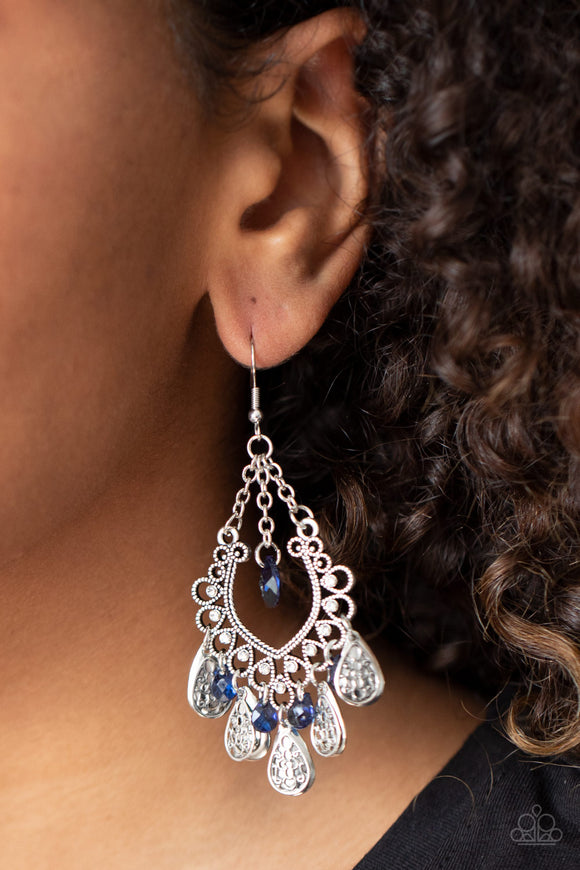 Musical Gardens Blue ✧ Earrings Earrings