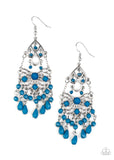 Glass Slipper Glamour Blue ✧ Earrings Earrings