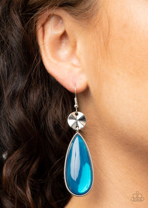 Blue,Earrings Fish Hook,Jaw-Dropping Drama Blue ✧ Earrings