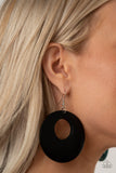 Island Hop Black ✧ Wood Earrings Earrings