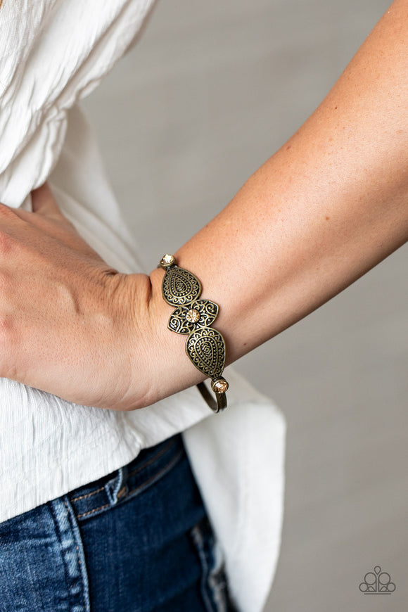Flourishing Fashion Brass ✧ Bangle Bracelet Bangle Bracelet