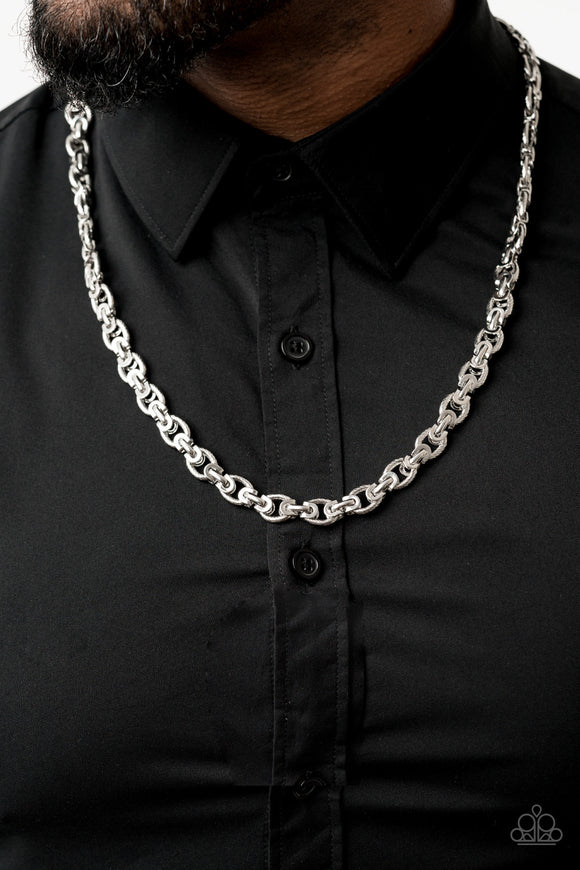 Grit and Gridiron Silver ✧ Necklace Men's Necklace