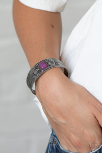 Bracelet Cuff,Purple,Ocean Mist Purple ✧ Bracelet