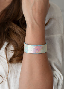 Bracelet Cuff,Iridescent,Multi-Colored,Cosmic Karma Multi  ✧ Bracelet